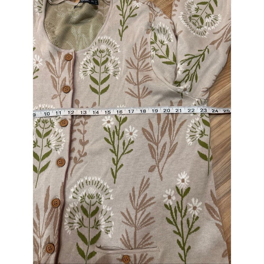 GUDRUN SJODEN Button Front Cardigan Sweater XXL - Curated By Rua'h Kibriya - Picture 6 of 7